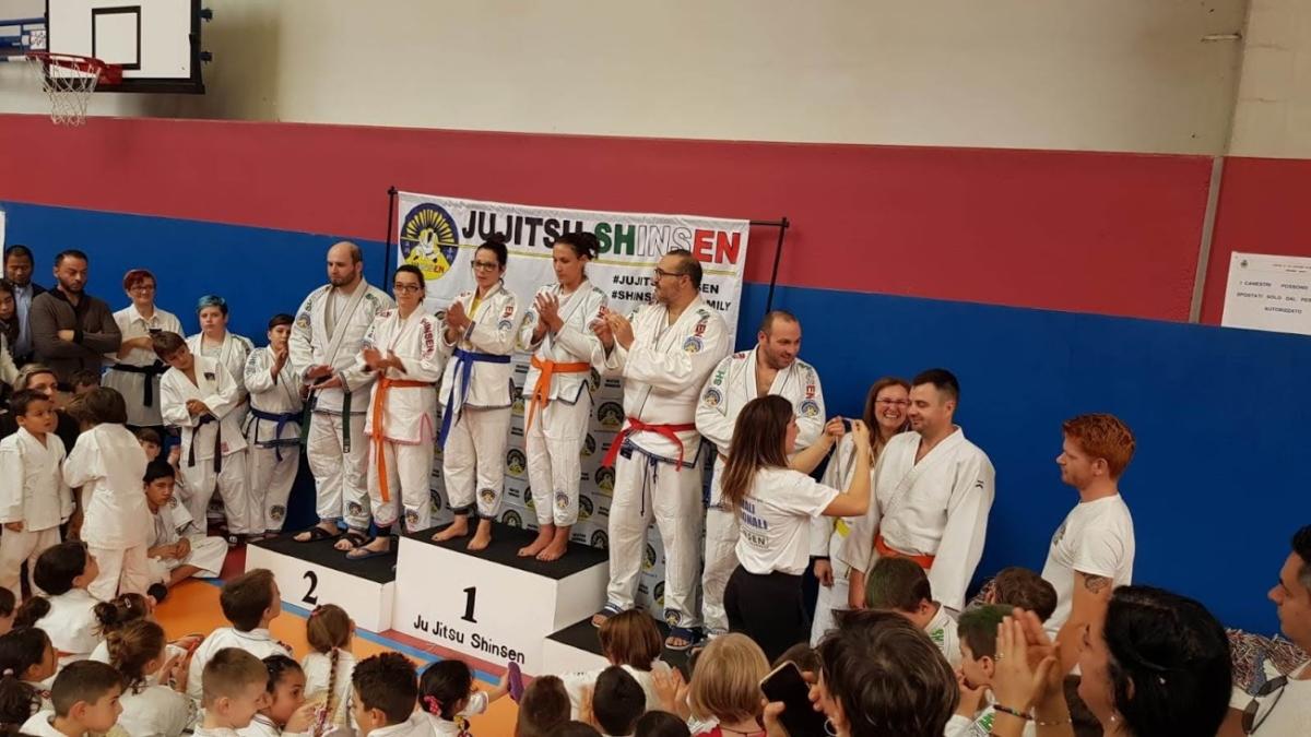 Terzi classificati Duo System senior Ju Jitsu Team Bologna